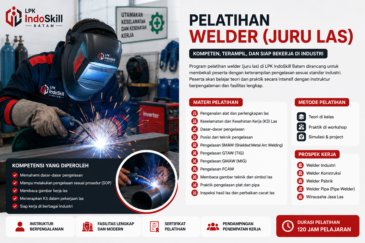 Pelatihan Welder (Juru Las)